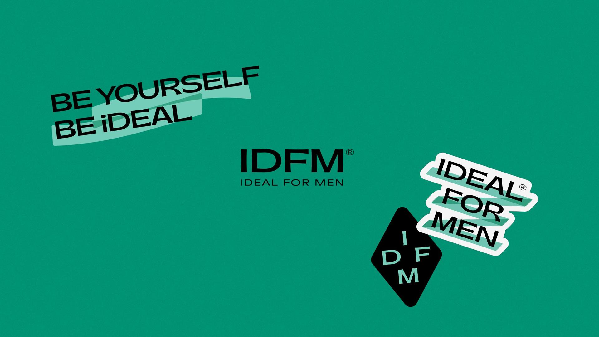 Ideal for men Key Visual desktop image